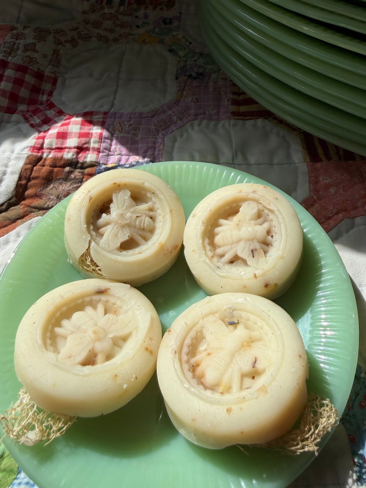 Garden Lavender & Loofah Bee Set (4)