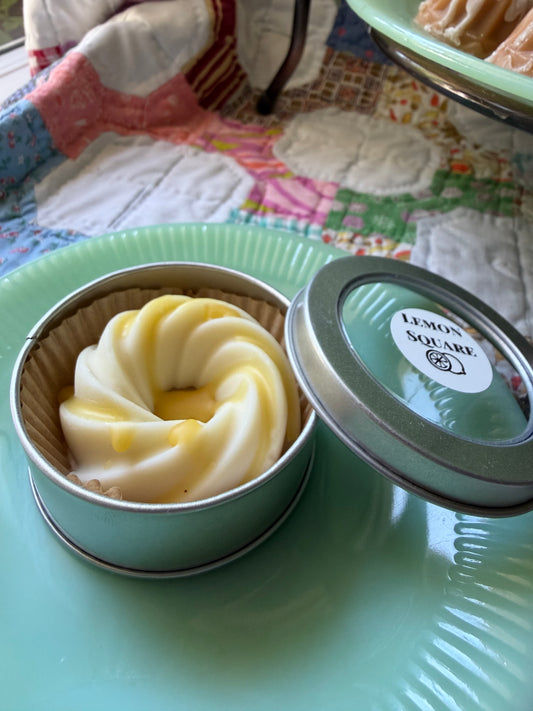 Lemon Square Lotion Cake